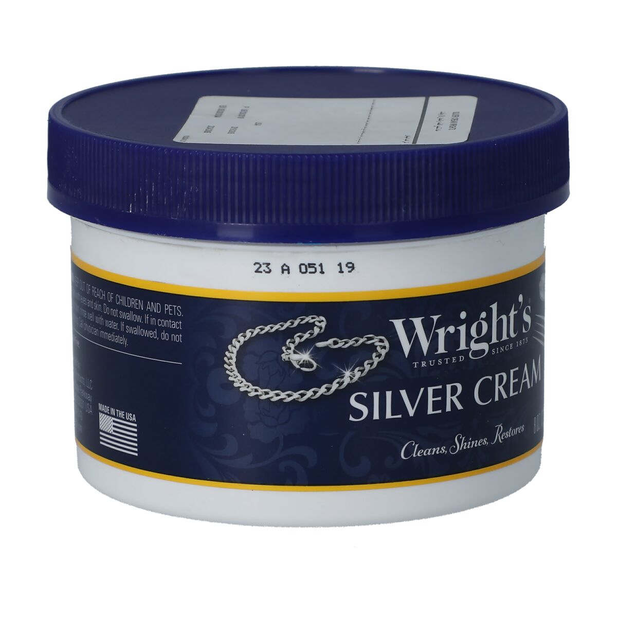 Wright's Silver Cream 8oz WRIGHTS All Brands SACO Store